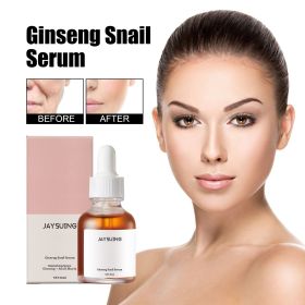 Jaysuing Ginseng Snail Essence, Brightening Skin Moisturizing And ing Dull Skin And Anti-wrinkle Essence
